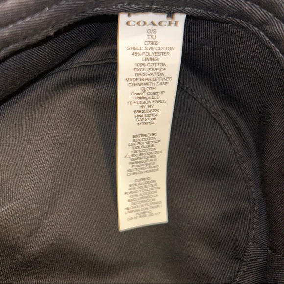 Coach Signature Jacquard Bucket Hat - Picture 4 of 5